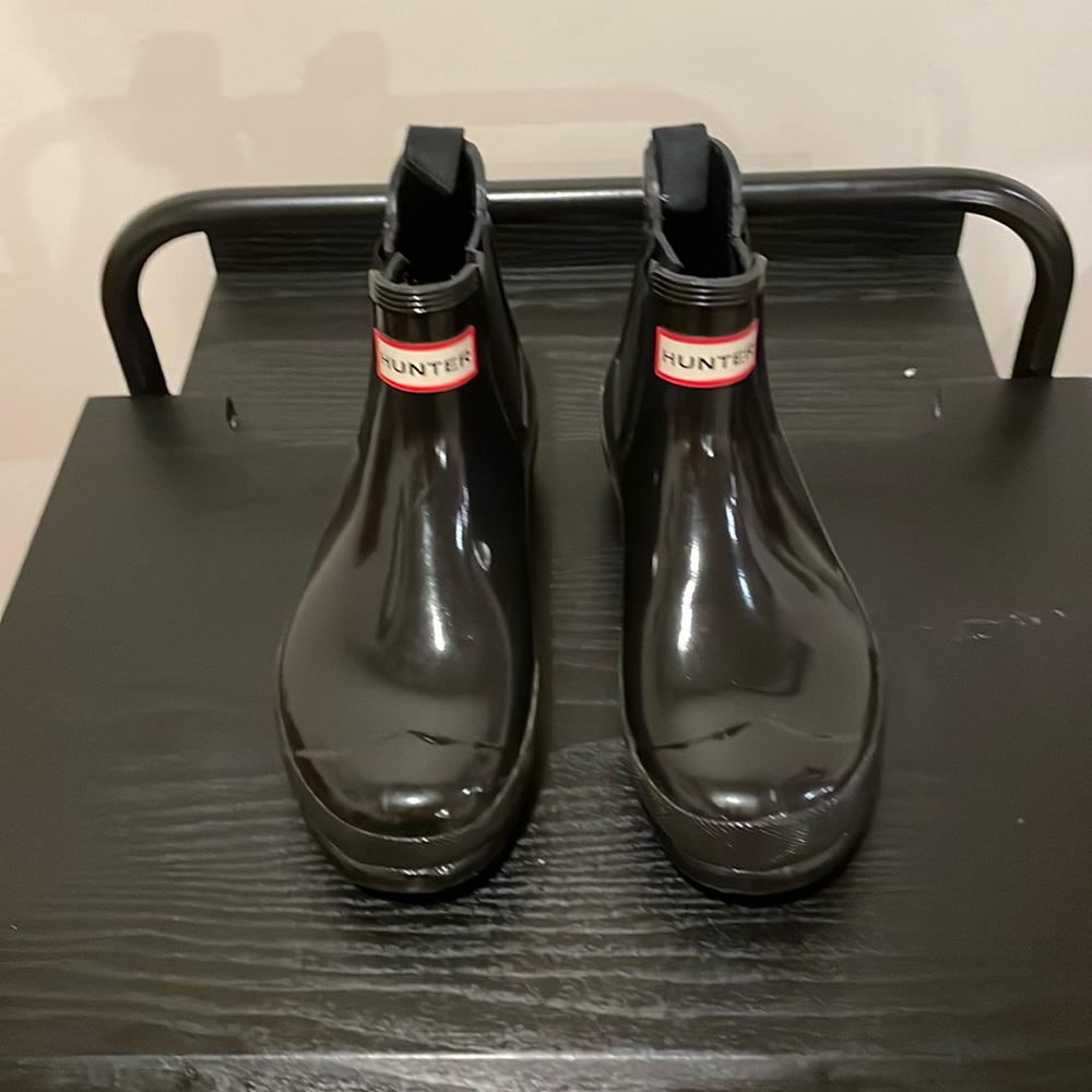 Hunter short rain boots